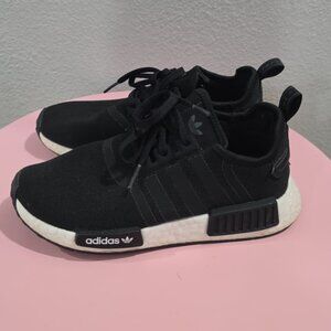 Adidas Kids NMD-R1 Sneakers Black And White Boys Size 3